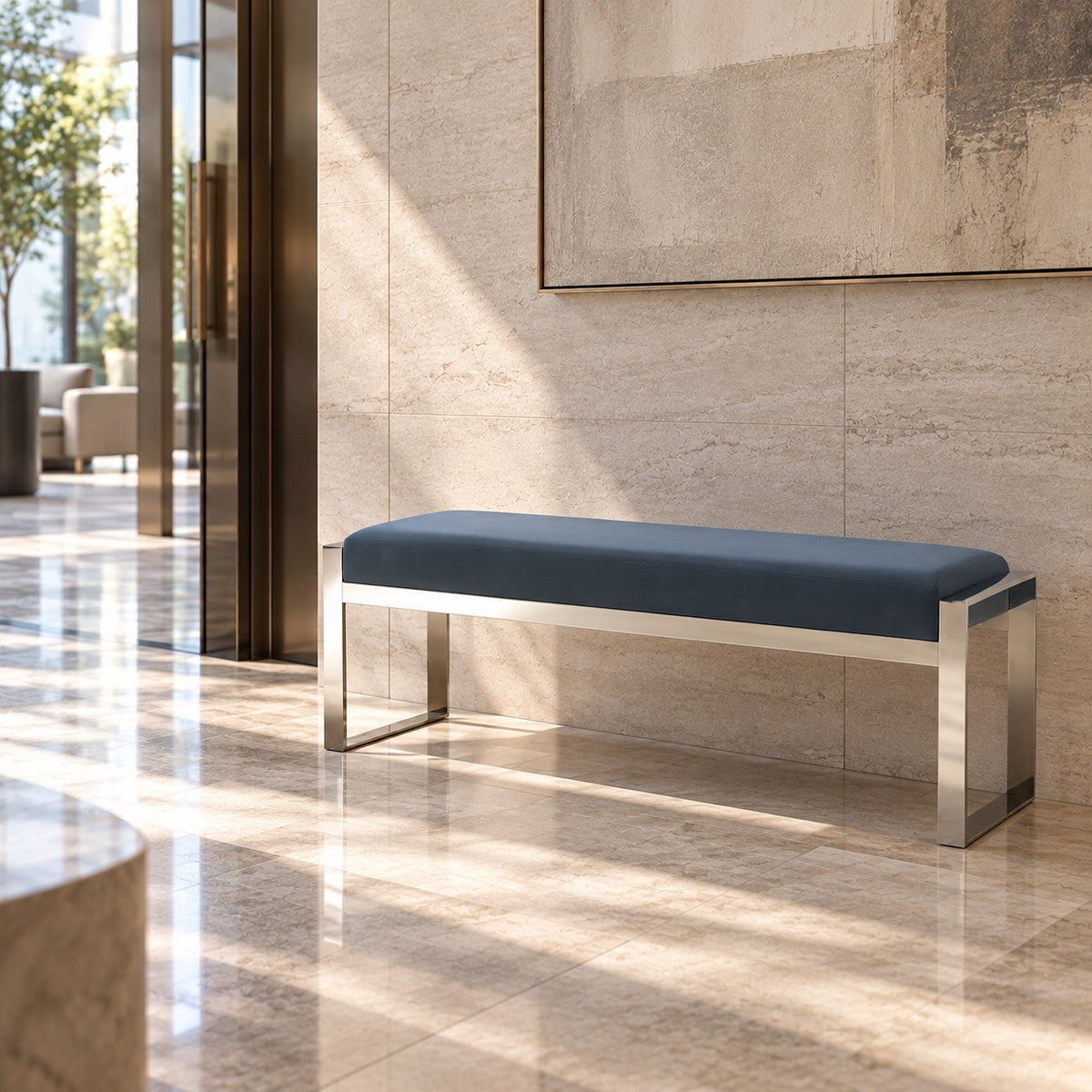 Line Bench 使用イメージ（ホテル）