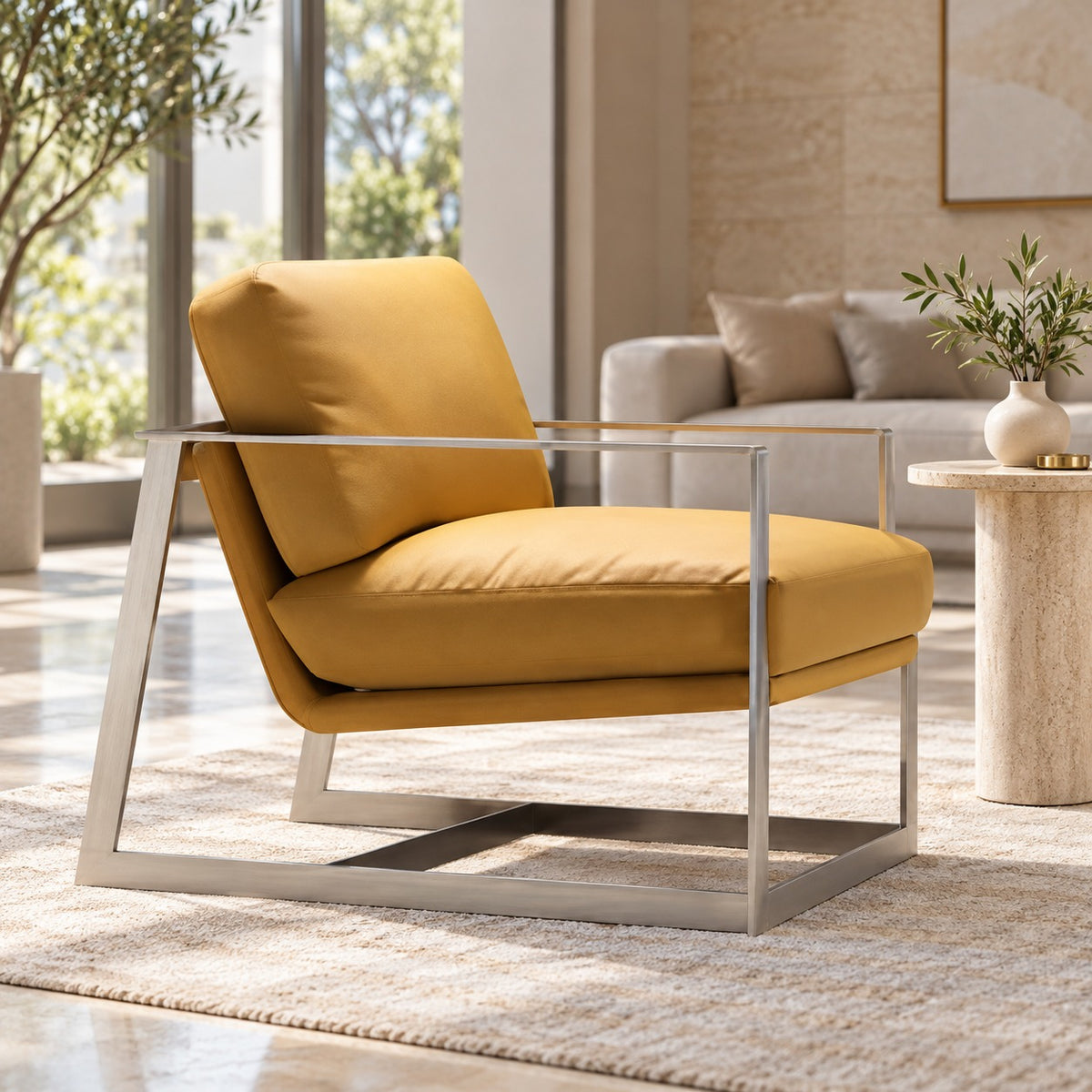 Sled Lounge Chair 使用イメージ