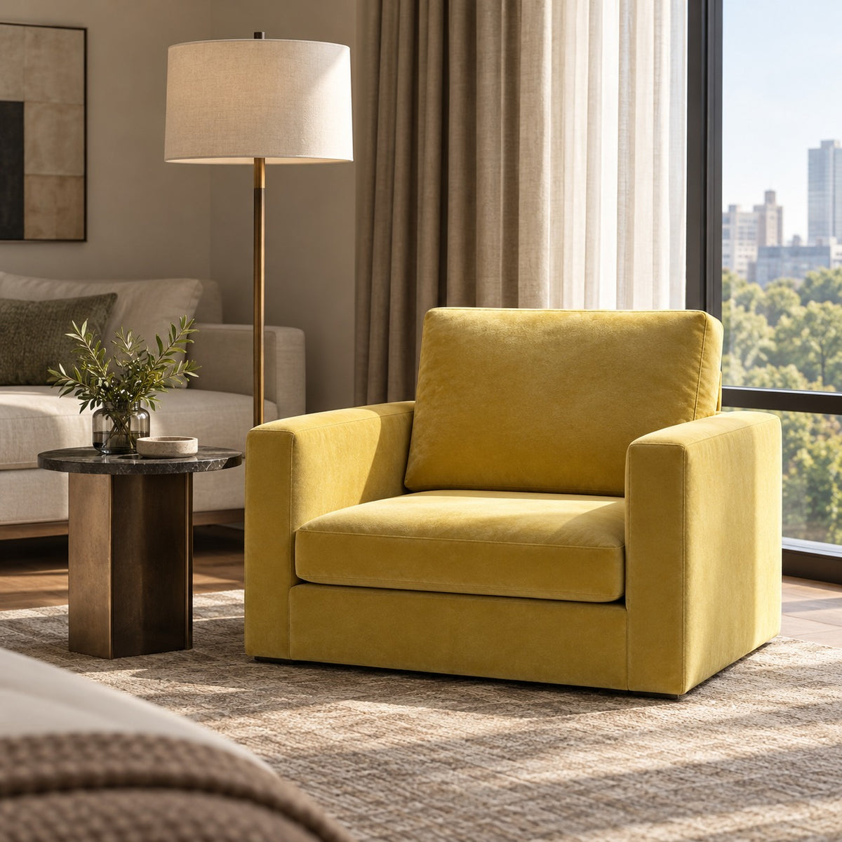 Block Arm Chair 使用イメージ