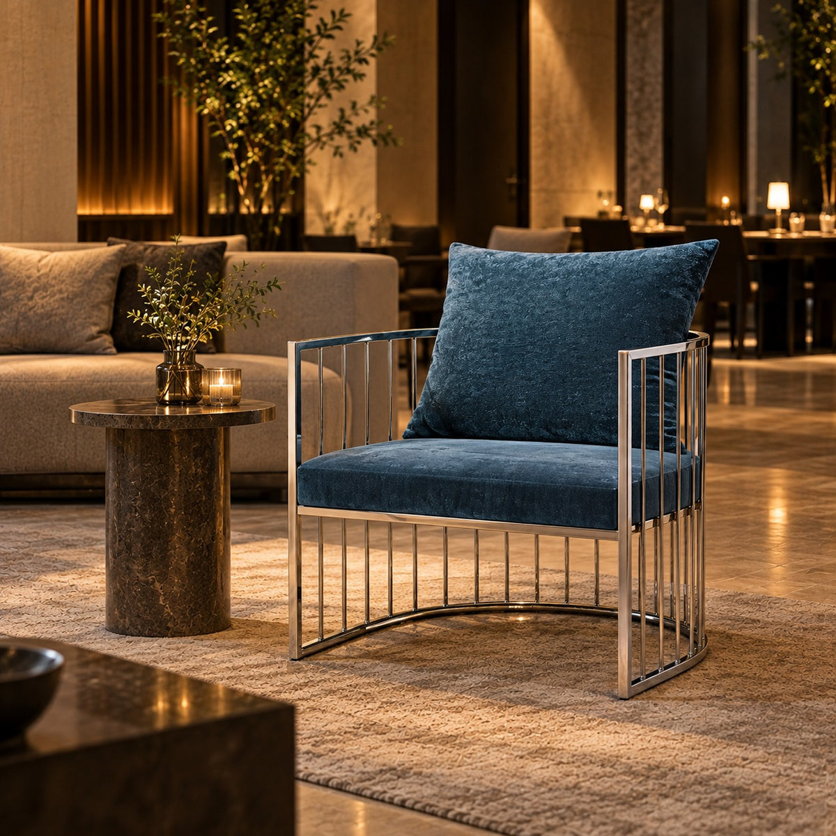 Rib Arm Chair 使用イメージ（飲食店）