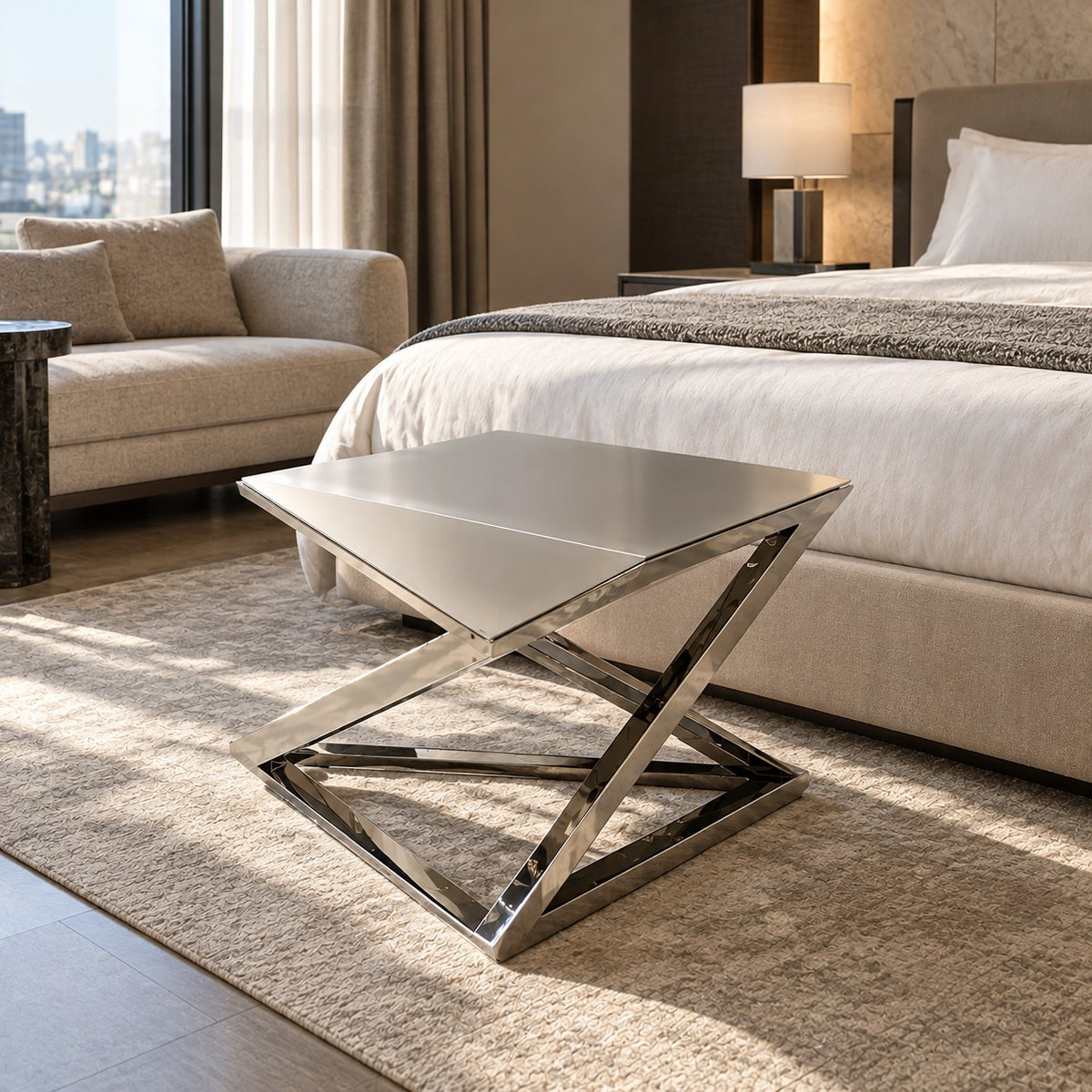 Diamond X Ottoman 使用イメージ（ホテル）