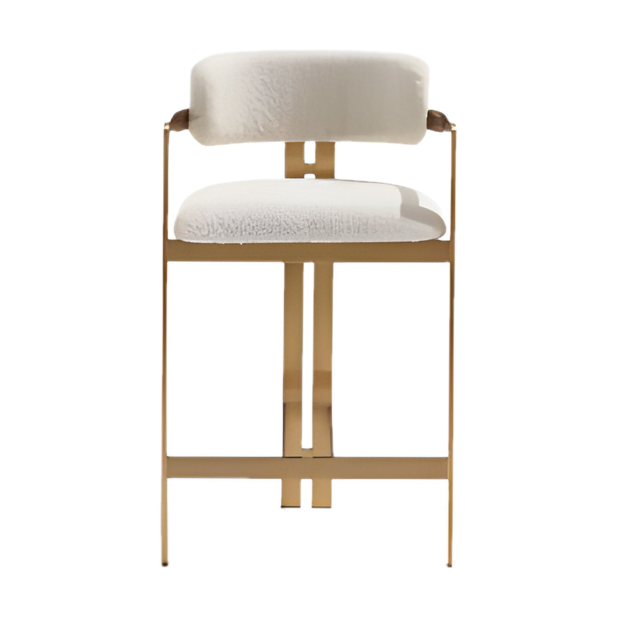 Gold Frame Counter Chair