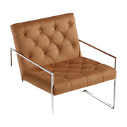 Tufted Frame Lounge Chair