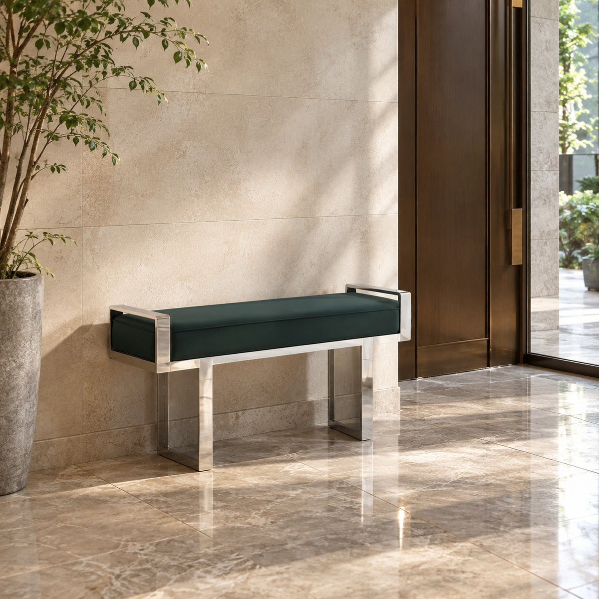 Petite Bench 使用イメージ（ホテル）