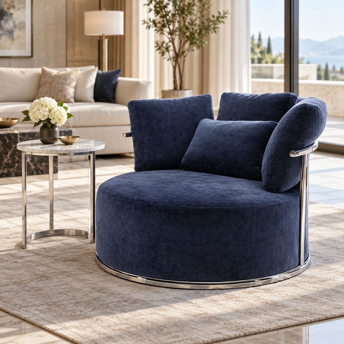 Round Nest Lounge 使用イメージ