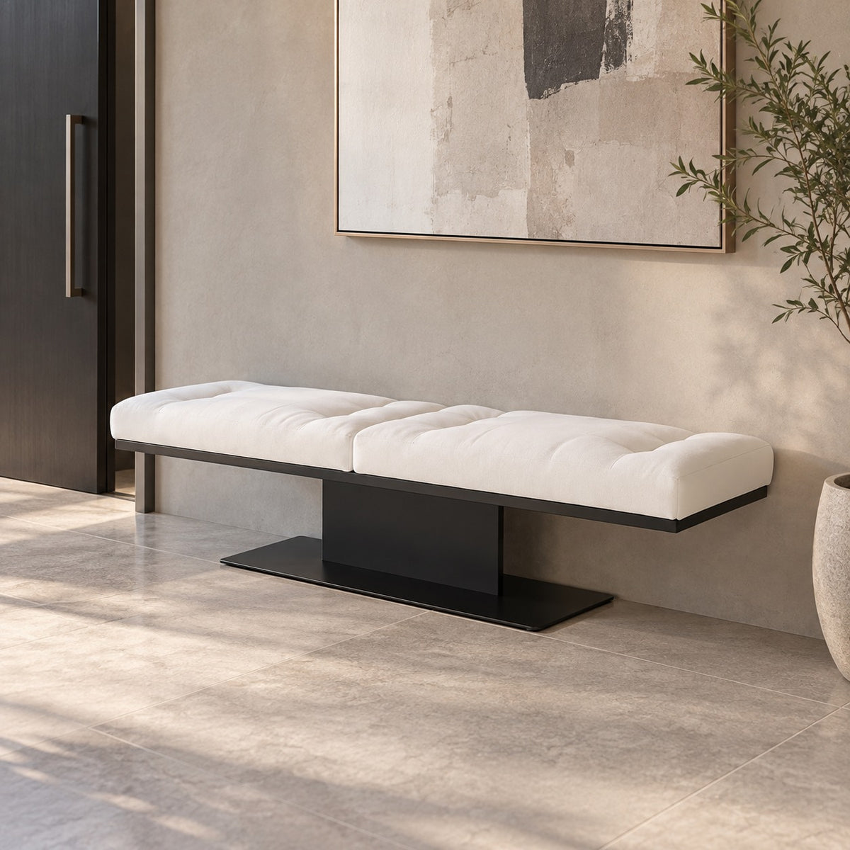 Pedestal Bench 使用イメージ