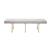 Tufted Line Bench