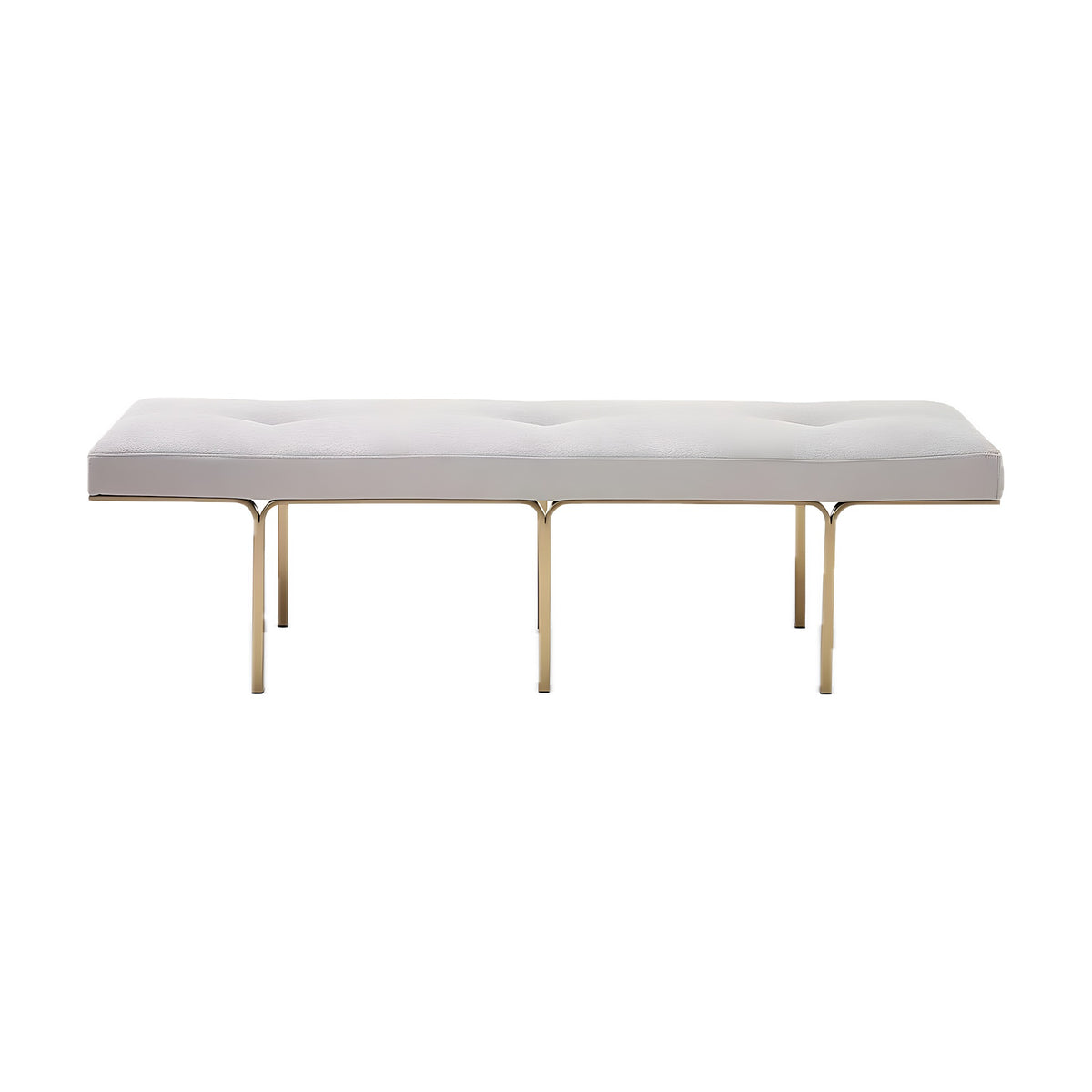 Tufted Line Bench