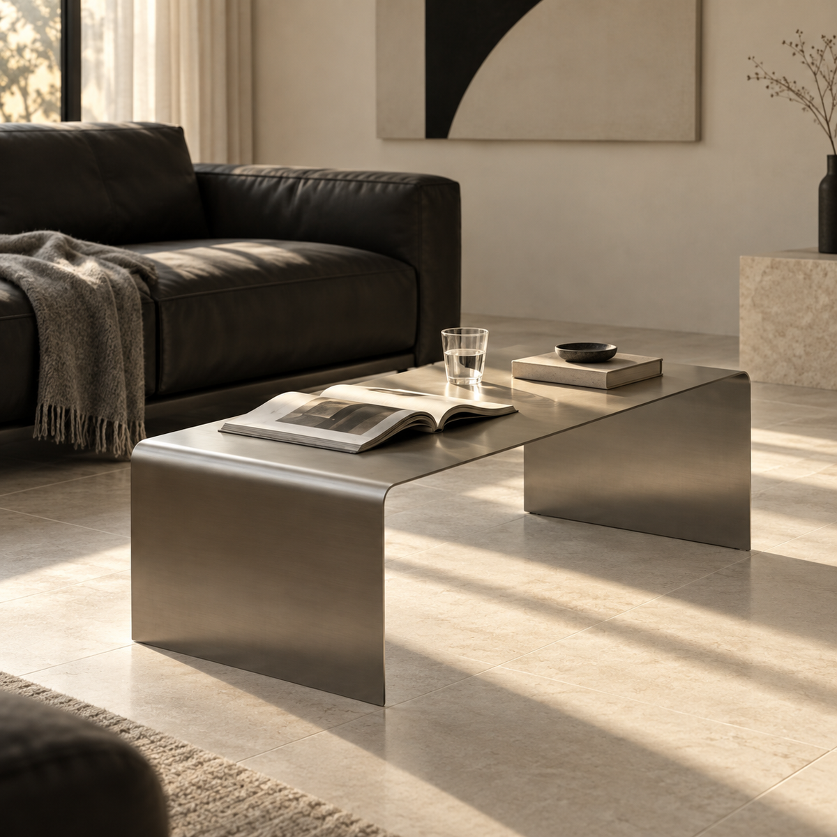 Bend Coffee Table — interior scene 1 (AI-generated, editorial 2026-09-10)
