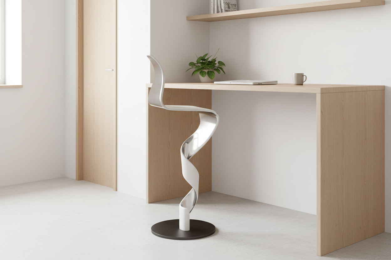 Bow counter chair - オフィスシーン