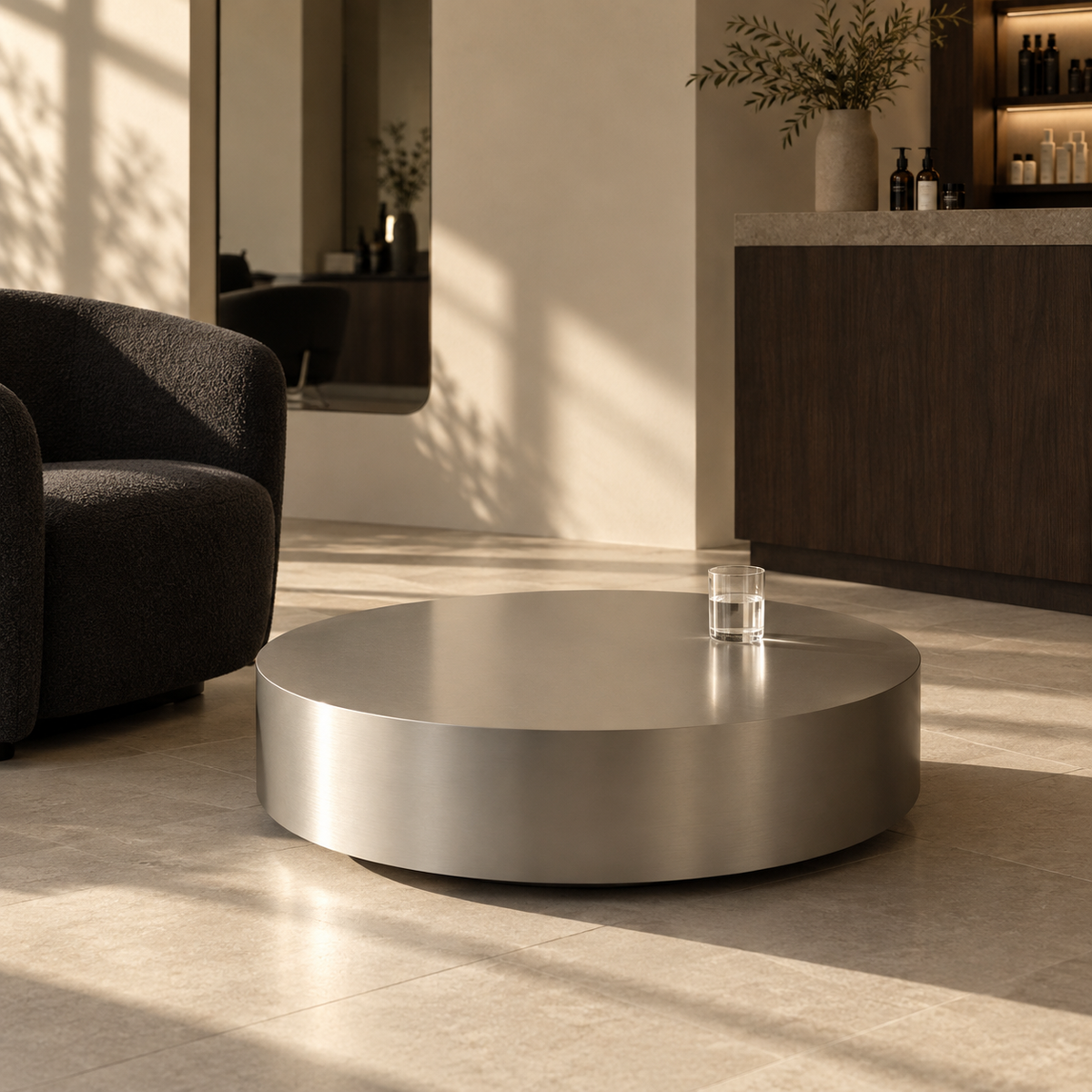 Disc Coffee Table — interior scene 2 (AI-generated, editorial 2026-09-10)