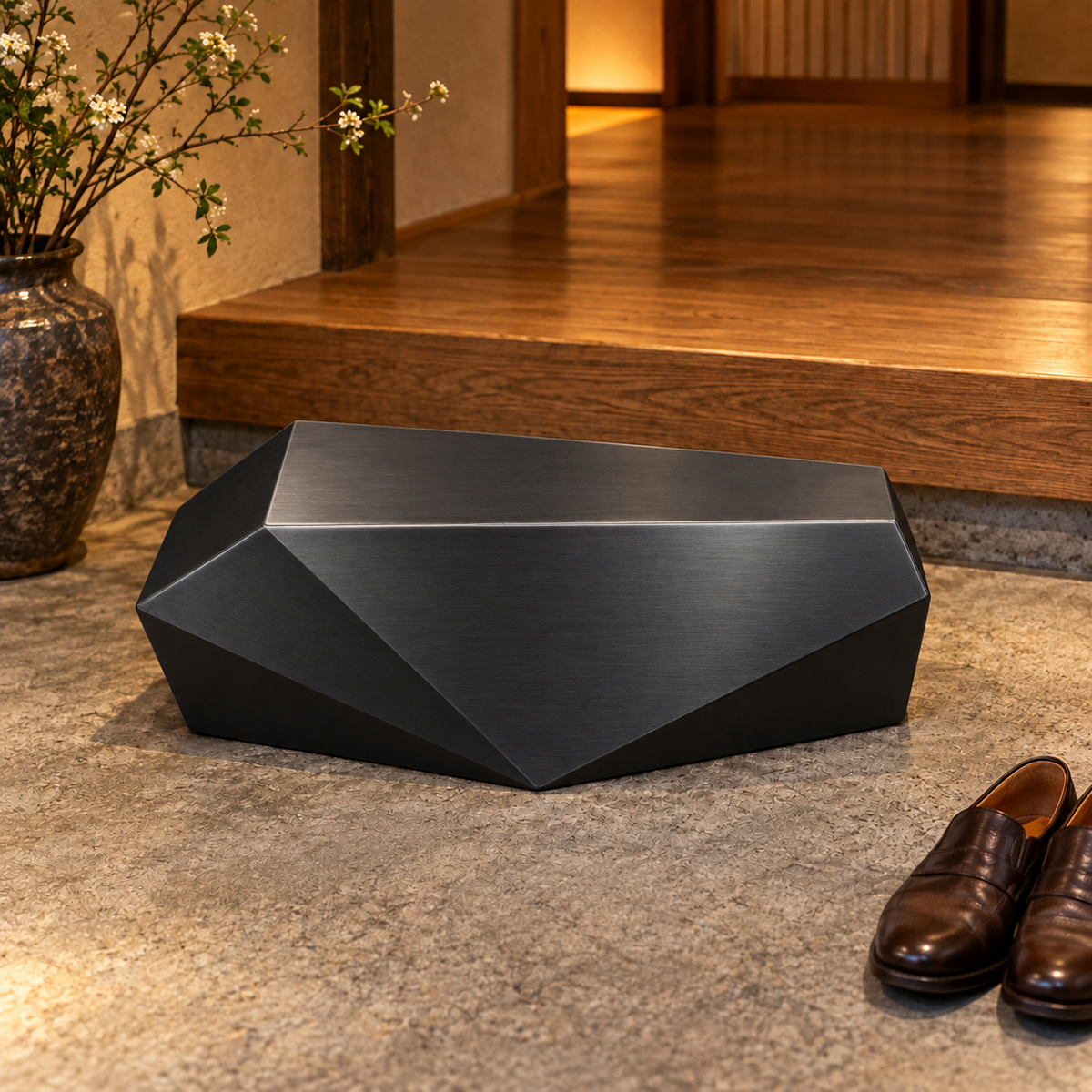 Folded Stone Block ブラック カラーオーダーイメージ
