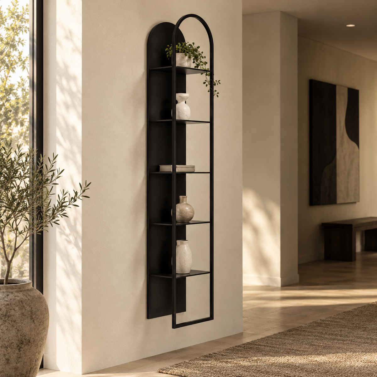 Niche Wall Shelf — interior scene 1 (AI-generated, editorial 2026-09-10)