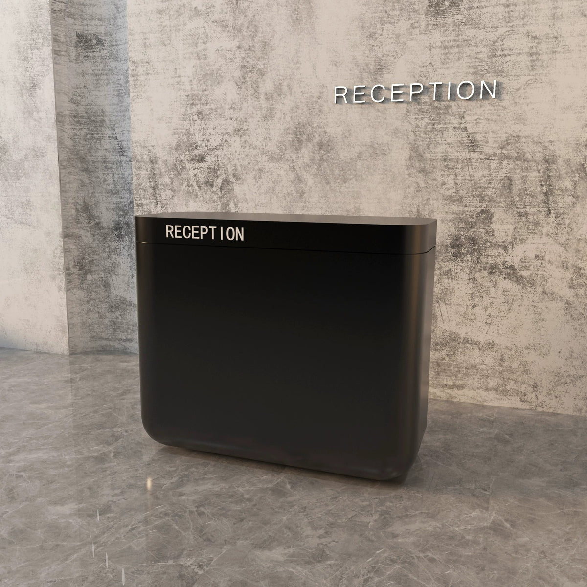 Pebble Reception Counter 3