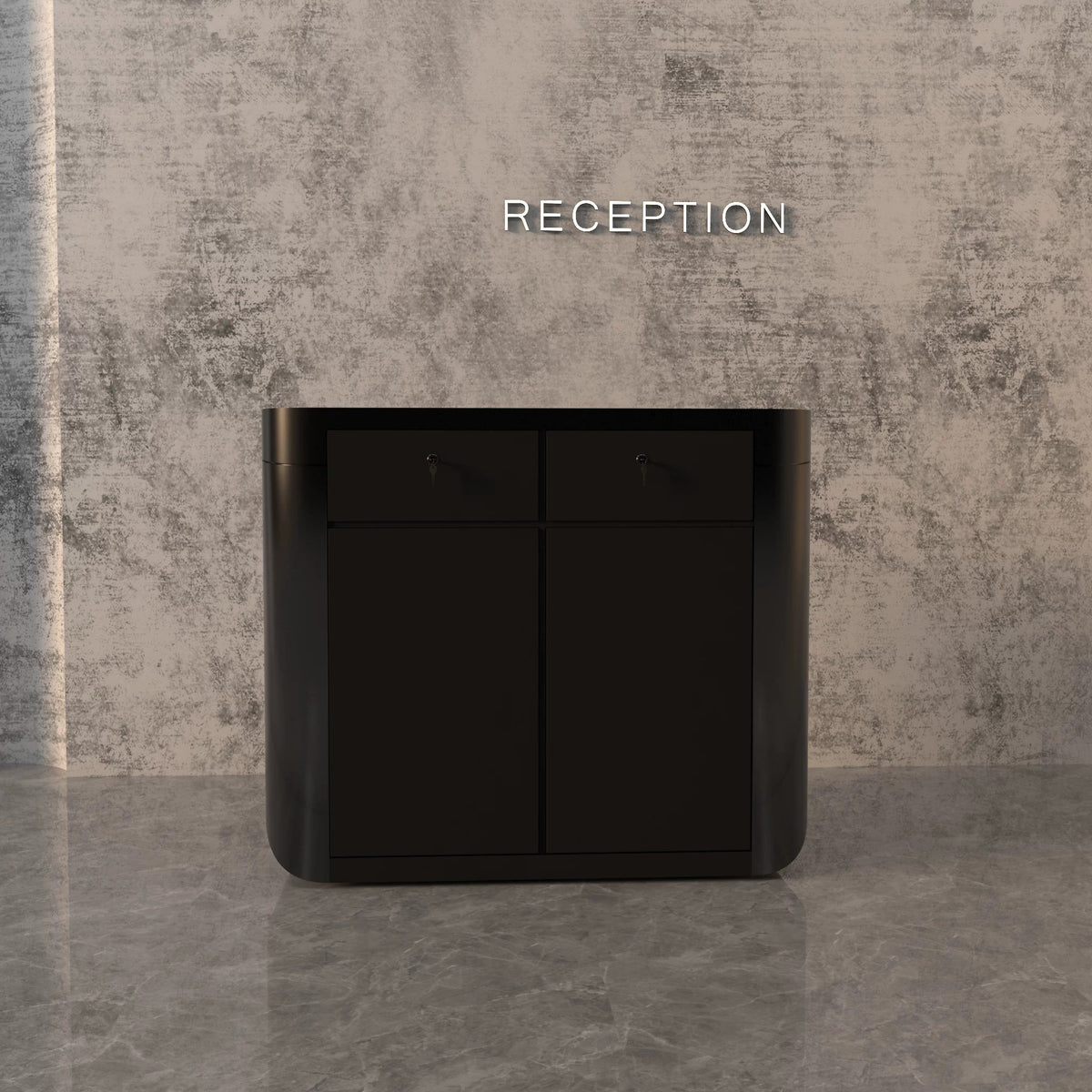 Pebble Reception Counter 4
