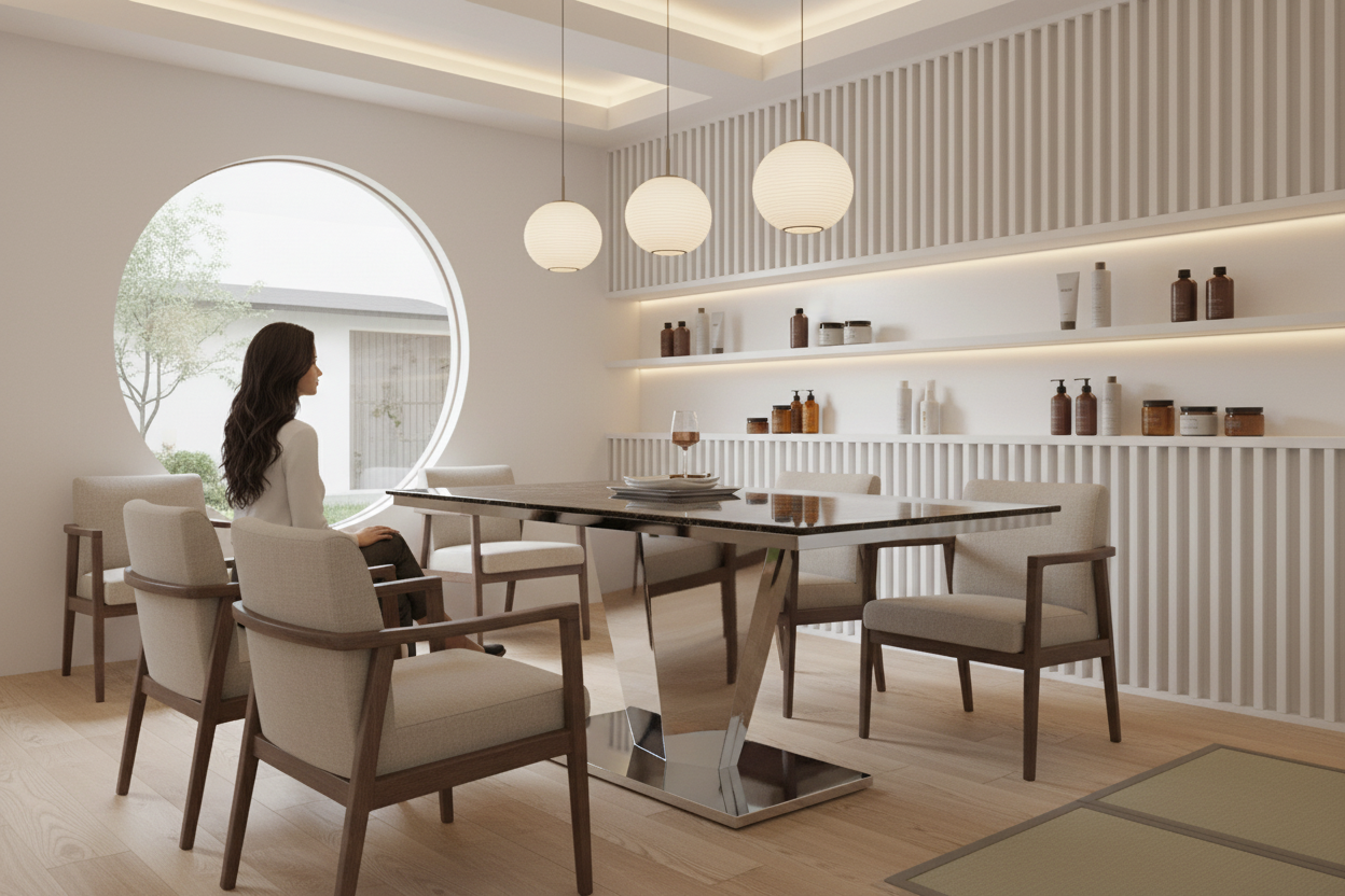 Salon Waiting Area