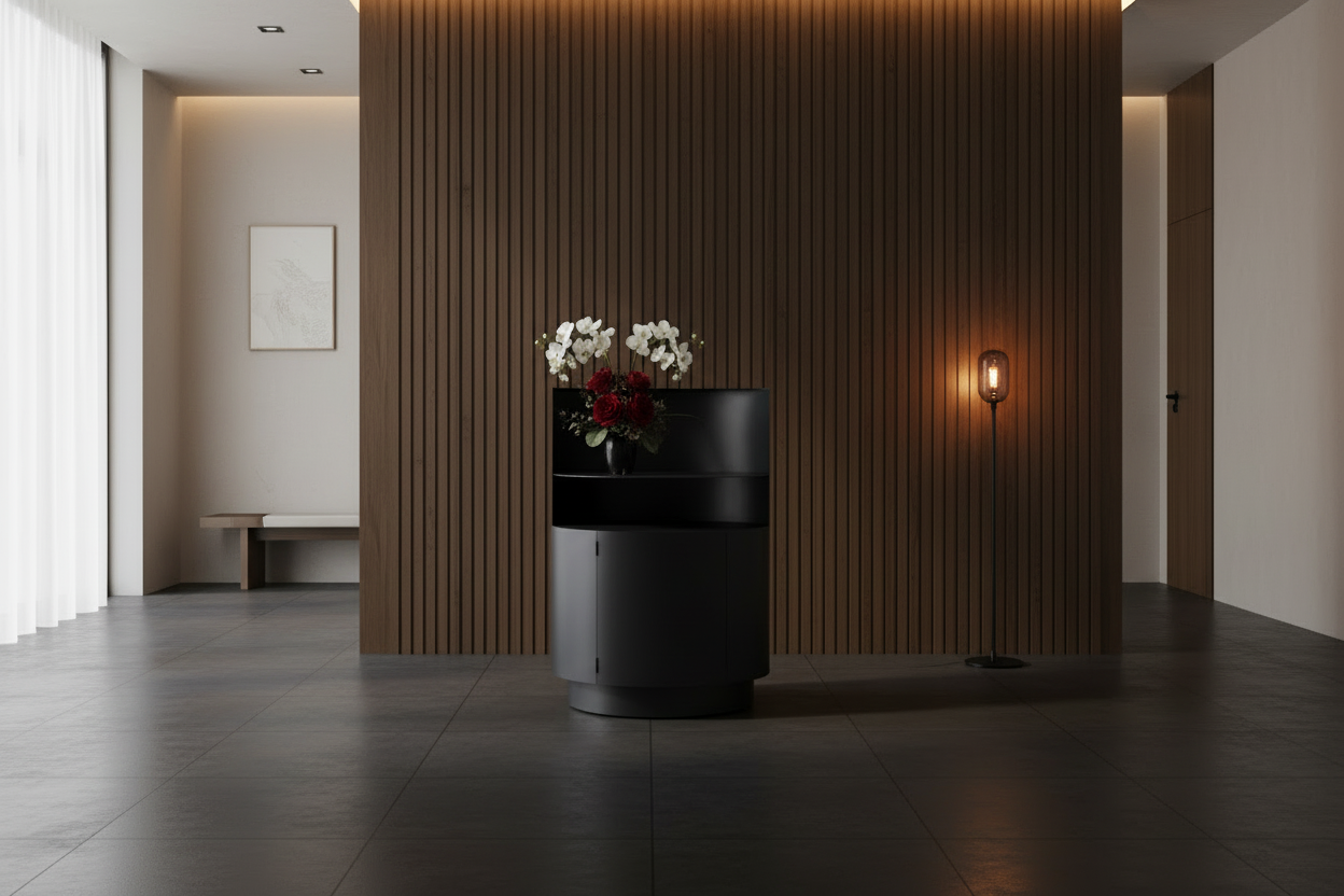 Scene C - Fine Dining Restaurant Entrance