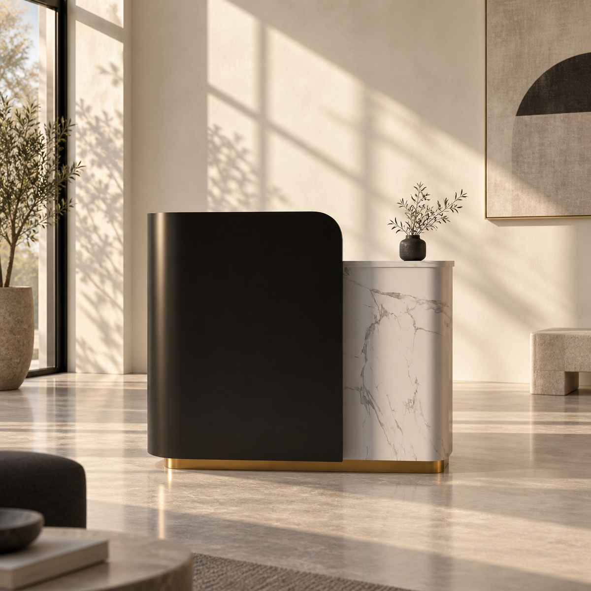 Wrap Reception Counter — interior scene 1 (AI-generated, editorial 2026-09-10)