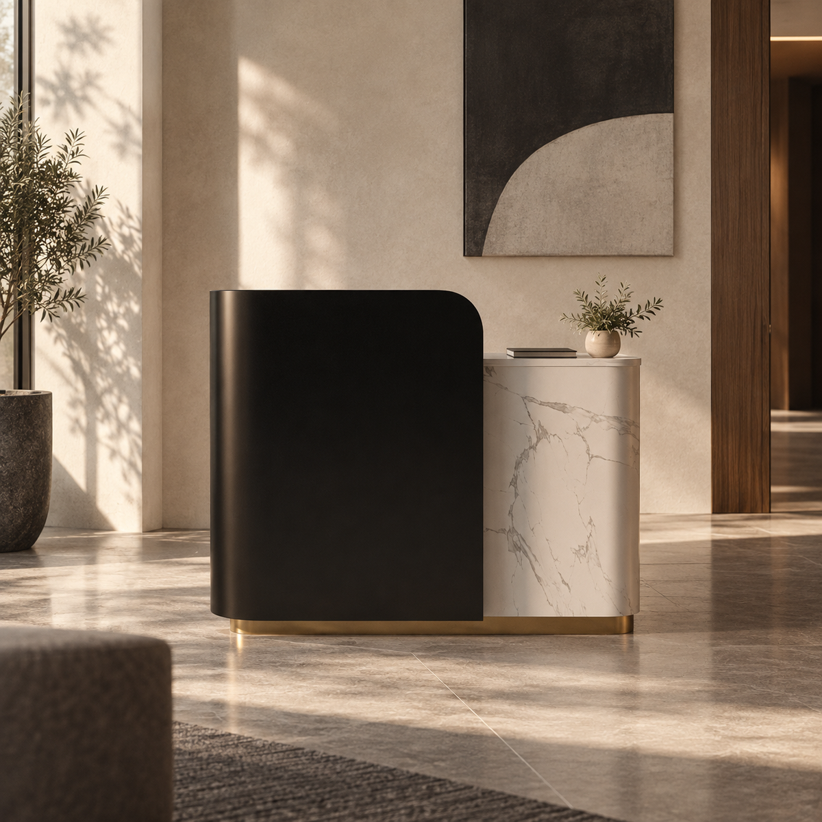 Wrap Reception Counter — interior scene 2 (AI-generated, editorial 2026-09-10)